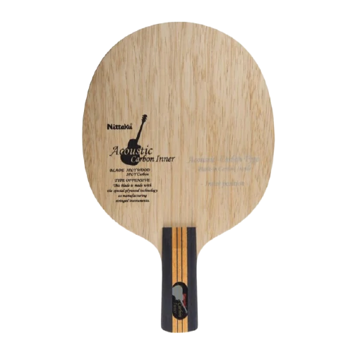 1: Nittaku Acoustic Carbon Inner Table Tennis Racket | Excellent Control and Power