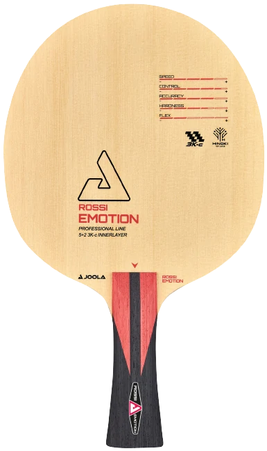 3: JOOLA Rossi Emotion Ping Pong Paddle Best paddle in terms of control