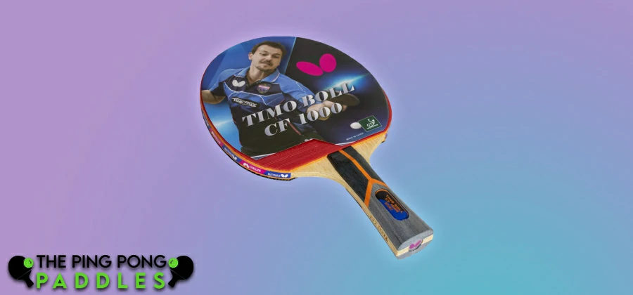 Butterfly Timo Boll Carbon Fiber Ping Pong Paddle