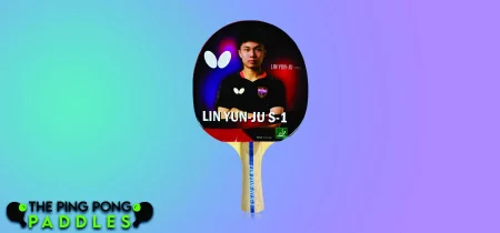Butterfly Lin Yun-Ju 1 Shakehand Ping Pong Paddle