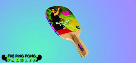 Butterfly NAKAMA P4 Japanese Penhold Ping Pong Paddle