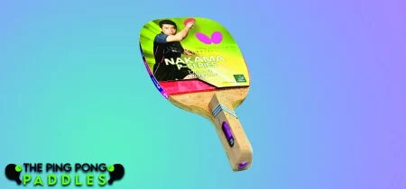 Butterfly NAKAMA P6 Japanese Penhold Ping Pong Paddle